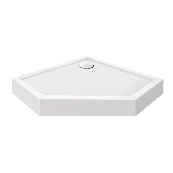 Душевой поддон Qtap Diamond 301112 100x100x12 см + сифон1