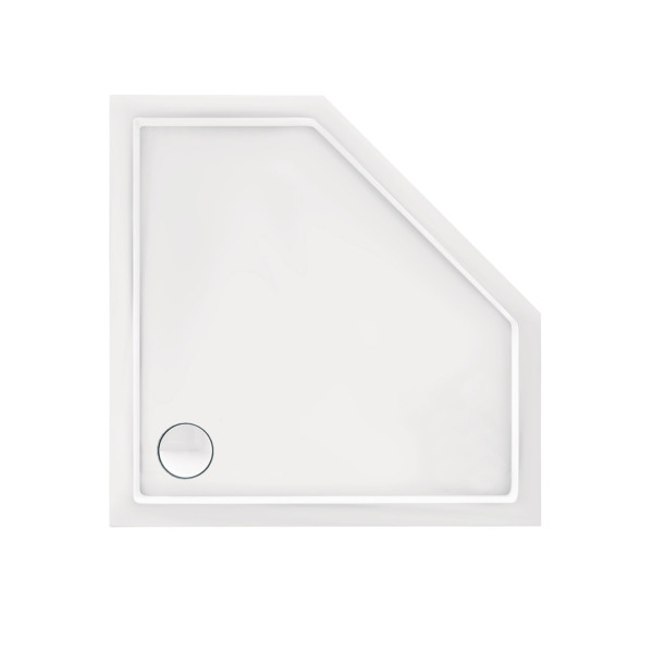 Душевой поддон Qtap Diamond 301112 100x100x12 см + сифон4