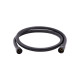 Шланг для ручного душу Qtap Hadice 1200 мм QTHADPVC120B Black Matt1