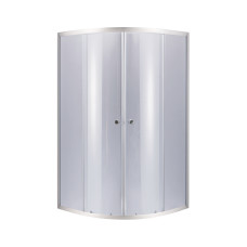 Душевая кабина Lidz Latwa SC90x90.SAT.MID.GR, стекло тонированное 4 мм без поддона1