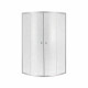 Душевая кабина Lidz Latwa SC90x90.SAT.MID.FR, стекло Frost 4 мм без поддона1