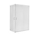 Душевая кабина Lidz Wawel SC100x80.SAT.LOW.FR, стекло Frost 5 мм без поддона1