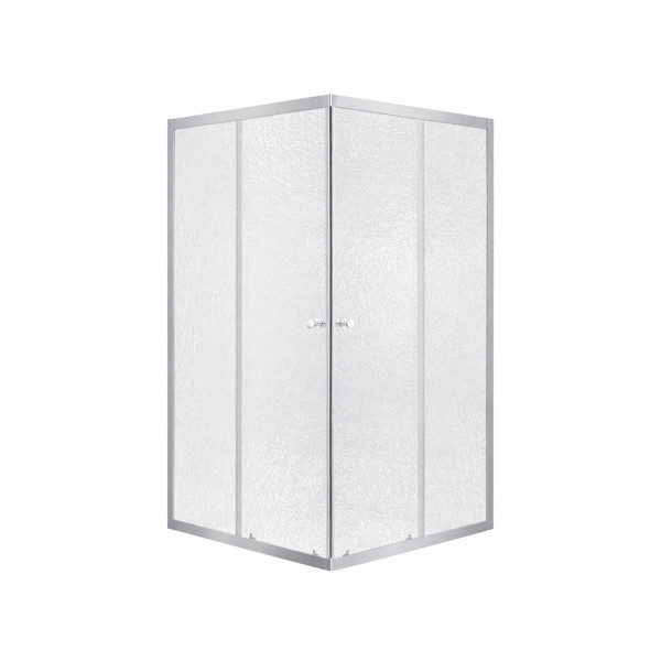 Душевая кабина Lidz Wawel SC80x80.SAT.LOW.FR, стекло Frost 4 мм без поддона1