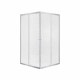 Душевая кабина Lidz Wawel SC80x80.SAT.LOW.FR, стекло Frost 4 мм без поддона1