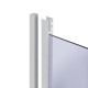 Набор Lidz душевая кабина Latwa SC90x90.SAT.LOW.GR, стекло тонированное 4 мм + поддон Kupala3