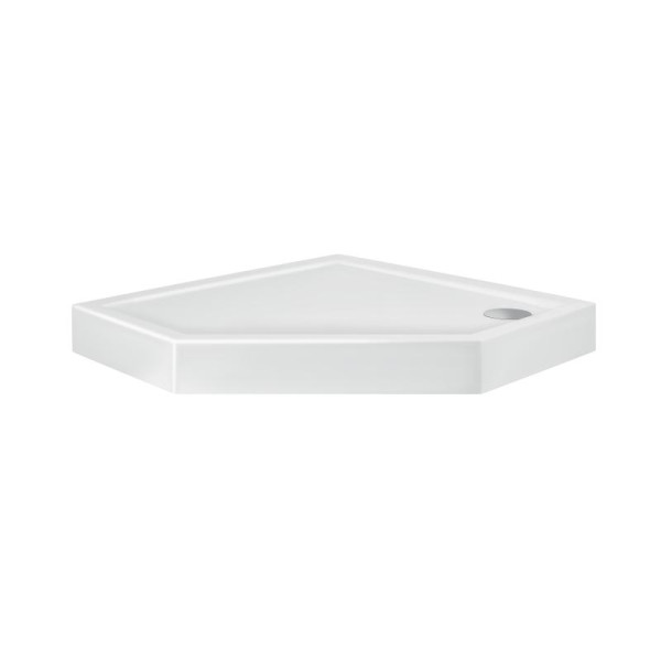 Набор Qtap душевая кабина Scorpio BLA10995-AC6 Clear 2120x900x900 мм + поддон Diamond 309912 90x90x12 см с сифоном4