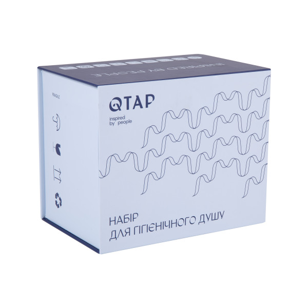 Набор для гигиенического душа Qtap Inspai-Varius прямоугольный QT259710842859NB Black Matt8