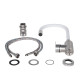 Змішувач для кухні Lidz Vida 015F3 з гнучким виливом (k35) LDVID015F3WHI43357 White / Nickel4
