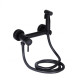 Набор для гигиенического душа со смесителем Lidz Aria 110 округлый LDARI110BLA43394 Black1