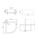 Душевой поддон Lidz KAPIELKA ST90x90x262