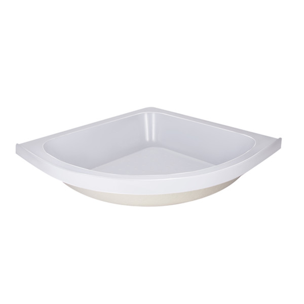 Lidz Latwa SC80x80.SAT.MID.FR Душевая кабина полукруглая, стекло Frost 4 мм + Lidz Душевой поддон KAPIELKA ST80x80x26, с панелью11