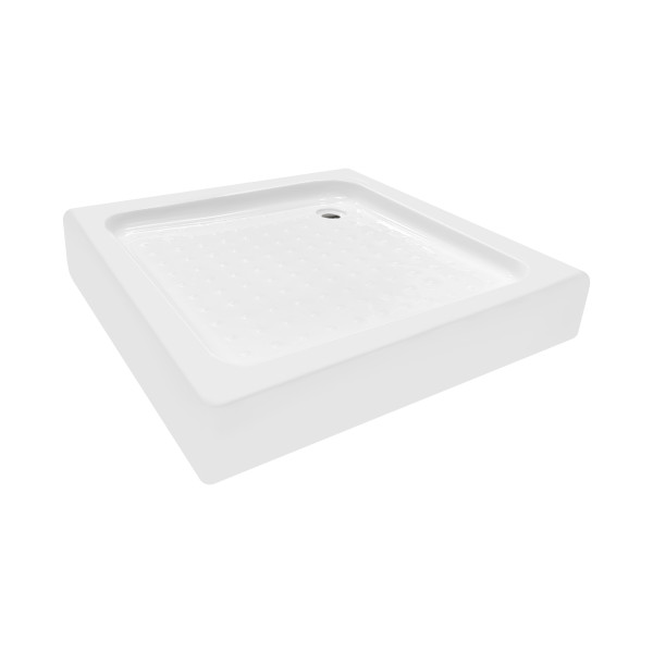 Lidz Душевой поддон KAPIELKA ST80x80х14 низкий квадратный, диаметр слива 52 мм4