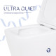 Унитаз подвесной Qtap Crow безободковый с сиденьем Soft-close QT05335171W5