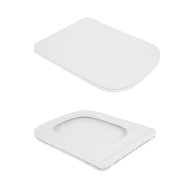Унитаз подвесной Qtap Crow безободковый с сиденьем Soft-close QT05335171W9