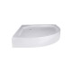 Душевая кабина Lidz Latwa SC80x80.SAT.LOW.GR, стекло тон. 4 мм + Lidz Душевой поддон KAPIELKA ST80x80x1510