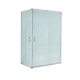 Душова кабіна Lidz Wawel SC100x80.SAT.LOW.FR, скло Frost 5 мм + Lidz Душовий піддон KAPIELKA ST100x80х143