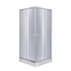 Душевая кабина Lidz Wawel SC80x80.SAT.LOW.GR, стекло тон. 4 мм + Lidz Душевой поддон KAPIELKA ST80x80х141