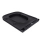Сиденье для унитаза Qtap Tern 420х340х35 мм, Matt Black, с микролифтом, Slim Duroplast, Quick Release QT99HY2322MB3