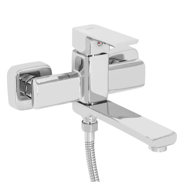 Смеситель для ванны Lidz Dozorca 0051 с поворотным изливом (c душевым гарнитуром) (k35) LDDOZ0051CRM45404 Chrome4