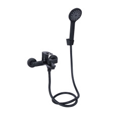 Смеситель для ванны Lidz Latwa 006 (c душевым гарнитуром) (k35) LDLAT006BLA45419 Black1