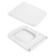 Унитаз подвесной Qtap Gemini безободковый с сиденьем Soft-close QT2533076EUQW7