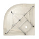Гидромассажный бокс Lidz Tani SBM90x90.SAT.LOW.FR, стекло Frost 4 мм14
