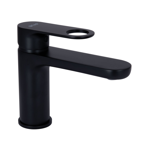 Змішувач для раковини Qtap Jay QTJAY270BLM45545 Black Matt1