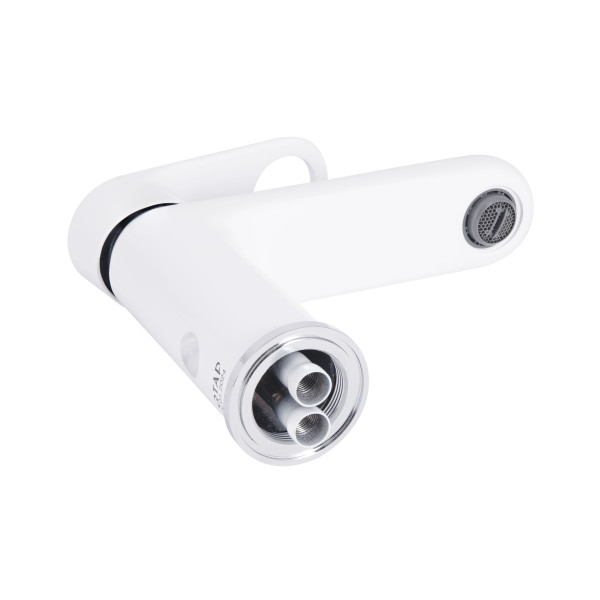 Смеситель для раковины Qtap Jay QTJAY270CRW45551 Chrome/White4