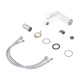 Смеситель для раковины Qtap Jay QTJAY270CRW45551 Chrome/White4
