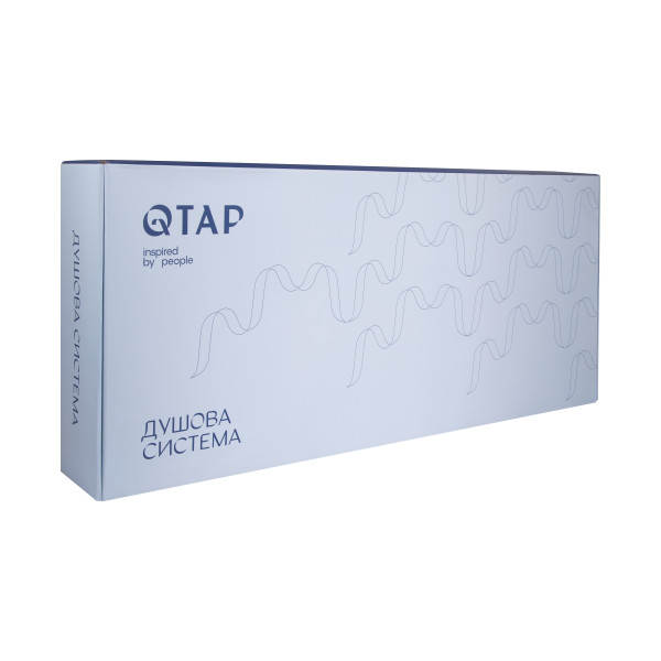Душова система універсальна Qtap Swan Cascada на три споживача (з виливом) QTSWA111CRM45566 Chrome11