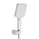 Змішувач для ванни Qtap Swan Cascada з поворотним виливом (з душовим гарнітуром) QTSWA260CRW45569 Chrome/White5