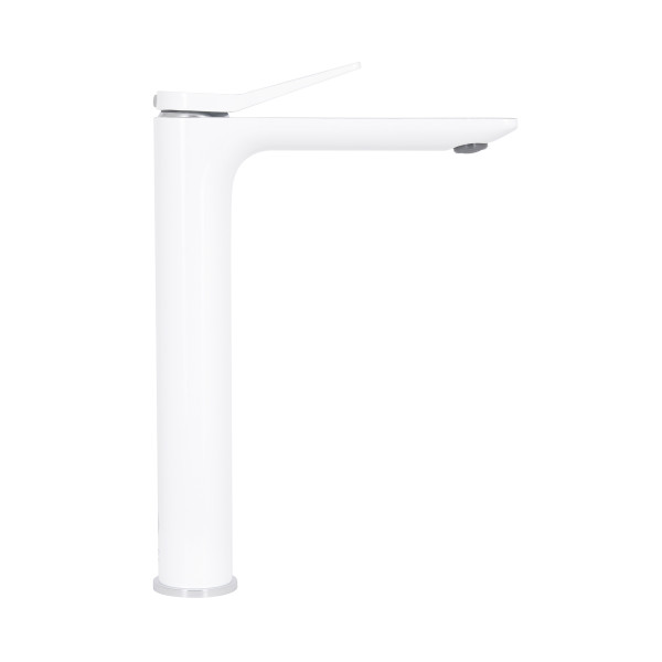 Смеситель для раковины Qtap Presto высокий QTPRE269CRW45577 Chrome/White5