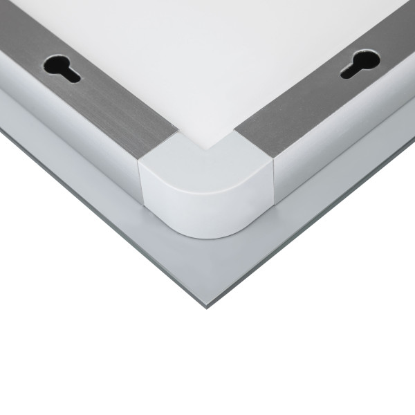 Дзеркало Qtap Mideya (MI1) 700х800 з LED-підсвічуванням Touch, з антизапотіванням, димером QT2078DCF7080W7