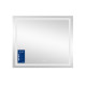 Зеркало Qtap Mideya (MI1) 800х700 с LED-подсветкой Touch, с антизапотеванием, с диммером QT2078NCF8070W3