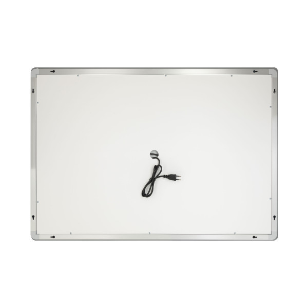 Зеркало Qtap Mideya 1000х700 с LED-подсветкой Touch, с антизапотеванием, диммером QT2078NCF10070W7