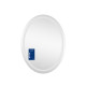 Зеркало Qtap Mideya 500х700 с LED-подсветкой Touch, с антизапотеванием, диммером QT2078NCR5070W3