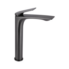 Смеситель для раковины Qtap Vlasta New высокий QTVLA269GMB45653 Gunmetal Black PVD1