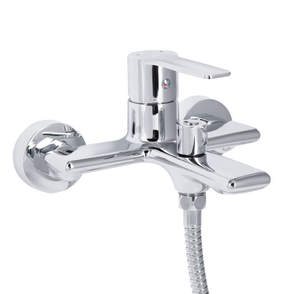 Змішувач для ванни Qtap Taurus (з душовим гарнітуром) QTTAU259CRM45661 Chrome4
