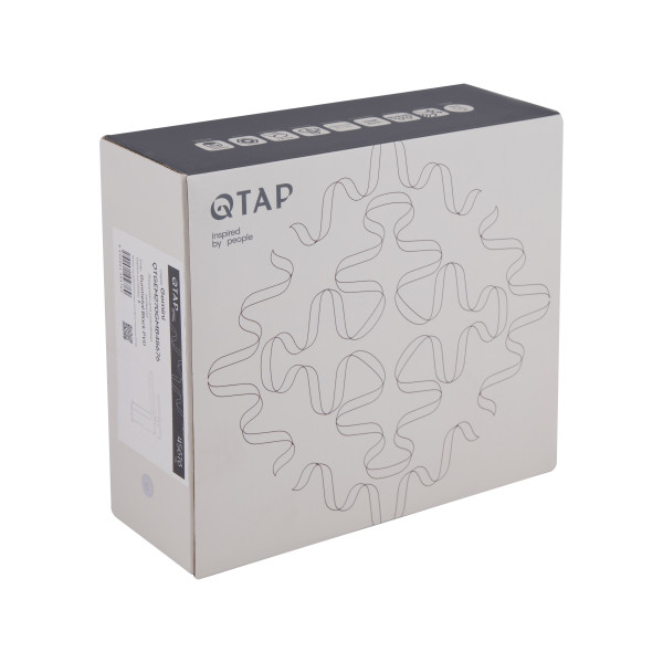 Смеситель для раковины Qtap Gemini QTGEM270GMB45676 Gunmetal Black PVD6