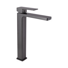 Смеситель для раковины Qtap Gemini высокий QTGEM269GMB45680 Gunmetal Black PVD1