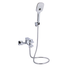 Смеситель для ванны Qtap Gemini (c душевым гарнитуром) QTGEM259CRM45681 Chrome1