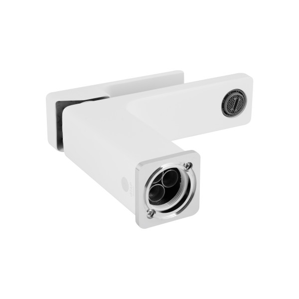 Смеситель для раковины Qtap Gemini (с гигиеническим душем) QTGEM272CRW45691 Chrome/White6