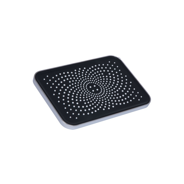 Лейка для верхнего душа Qtap Hlavova 260x180 мм прямоугольная QTHLA107CRM45784 Chrome/Black1