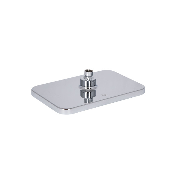 Лейка для верхнего душа Qtap Hlavova 260x180 мм прямоугольная QTHLA107CRM45784 Chrome/Black4