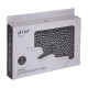 Лейка для верхнего душа Qtap Hlavova 260x180 мм прямоугольная QTHLA107CRM45784 Chrome/Black5