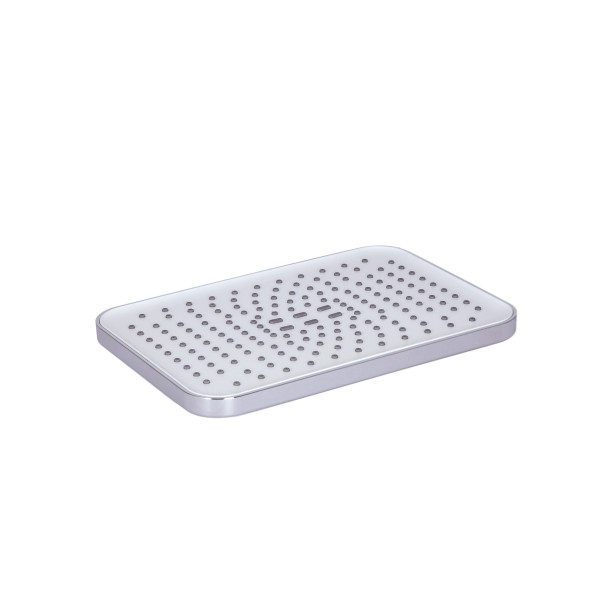 Лейка для верхнего душа Qtap Hlavova 260x180 мм прямоугольная QTHLA107CRM45785 Chrome/White1