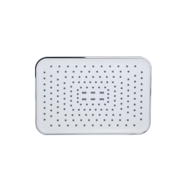 Лейка для верхнего душа Qtap Hlavova 260x180 мм прямоугольная QTHLA107CRM45785 Chrome/White5