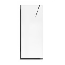 Душевая перегородка Qtap Walk-In Standard BLM209.C8 90х200 см, стекло Clear 8 мм, покрытие CalcLess1