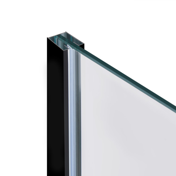 Душевая перегородка Qtap Walk-In Standard BLM209.C8 90х200 см, стекло Clear 8 мм, покрытие CalcLess4