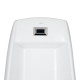 Пісуар підлоговий Qtap Scorpio з ІЧ-датчиком автоматичного змиву 430х370х990 White QT1488101HW5